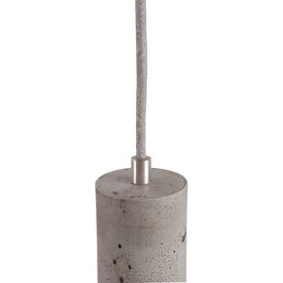 Lampa betonowa wisząca tuba Kalla 31 Szara marki LoftLight