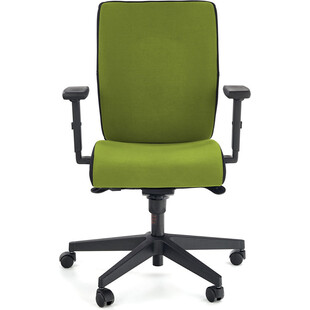 Fotel biurowy z regulacją siedziska i podłokietników Pop zielony marki Halmar