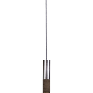 Lampa betonowa wisząca tuba Kalla Inox 23 Brązowa marki LoftLight