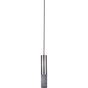 Lampa betonowa wisząca tuba Kalla Inox 33 Led Antracytowa marki LoftLight
