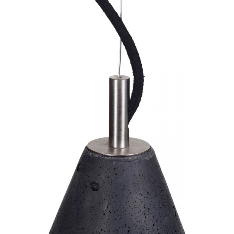 Lampa betonowa wisząca Kobe 20 Czarna marki LoftLight