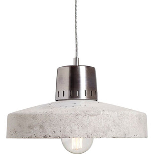Lampa betonowa wisząca Korta 33 Naturalny/Stal marki LoftLight