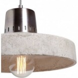 Lampa betonowa wisząca Korta 33 Naturalny/Stal marki LoftLight