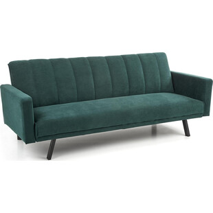 Sofa welurowa rozkładana dla gości Armando 192 zielona marki Halmar