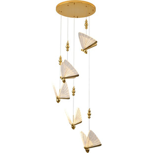 Dekoracyjna lampa wisząca pszczoły Bee V LED złota marki Step Into Design