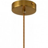 Mała lampa wisząca kula glamour Sfera 20 biało-złota marki Step Into Design