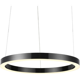Duża lampa wisząca okrągła Circle LED 80 tytanowa marki Step Into Design