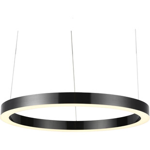 Duża lampa wisząca okrągła Circle LED 100 tytanowa marki Step Into Design