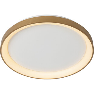 Duży złoty plafon okrągły glamour Vidal 48 LED marki Lucide