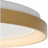 Duży złoty plafon okrągły glamour Vidal 48 LED marki Lucide