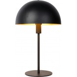Lampa stołowa "grzybek" Siemon czarna marki Lucide