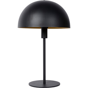 Lampa stołowa "grzybek" Siemon czarna marki Lucide