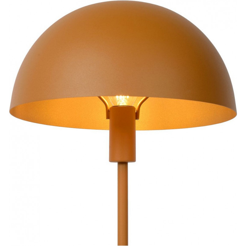 Lampa stołowa "grzybek" Siemon żółta marki Lucide