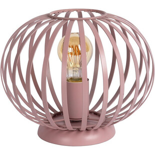 Lampa druciana stołowa dla dziewczynki Merlina różowa marki Lucide