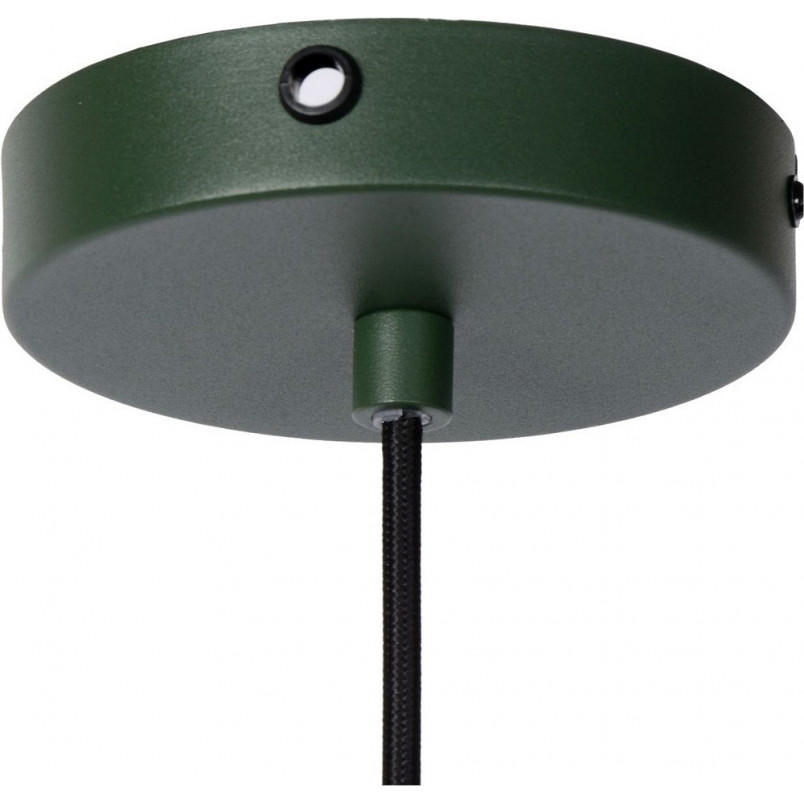 Zielona lampa wisząca półkula do salonu Siemon 40  marki Lucide