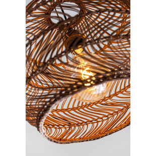Lampa wisząca rattanowa w stylu boho Moloko 40 marki Lucide