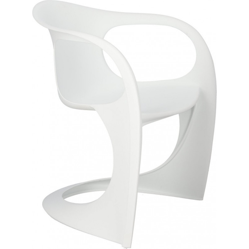 Krzesło designerskie z tworzywa Spak białe insp. Casalino marki Intesi