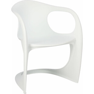 Krzesło designerskie z tworzywa Spak białe insp. Casalino marki Intesi
