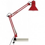 Lampa biurkowa z uchwytem Hobby Czerwona marki Brilliant