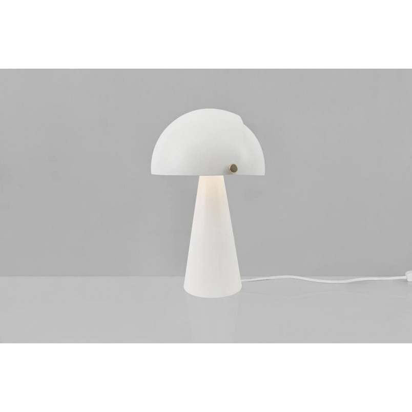 Lampa stołowa retro Align biała marki DFTP