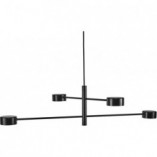 Lampa wisząca nowoczesna Clyde LED 90 czarna marki Nordlux