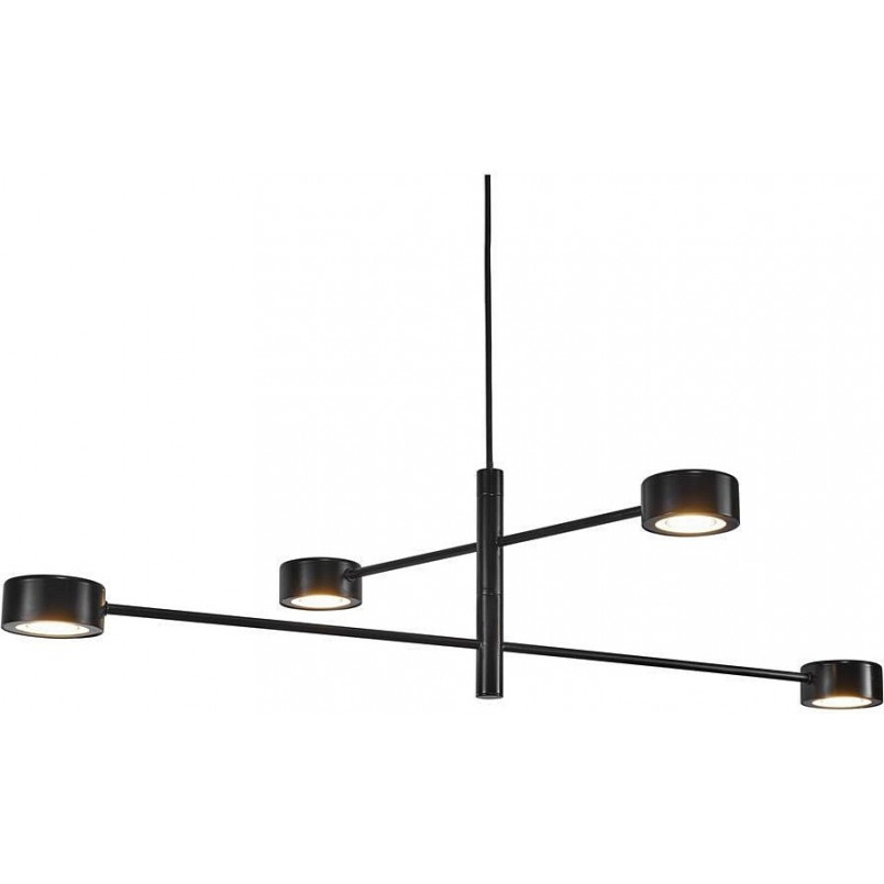 Lampa wisząca nowoczesna Clyde LED 90 czarna marki Nordlux
