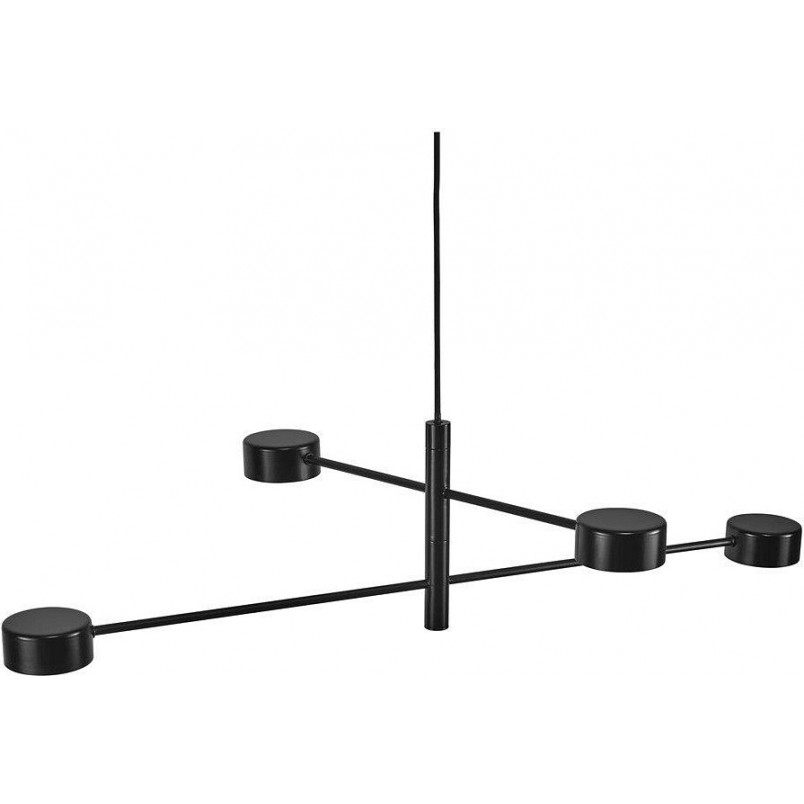 Lampa wisząca nowoczesna Clyde LED 90 czarna marki Nordlux