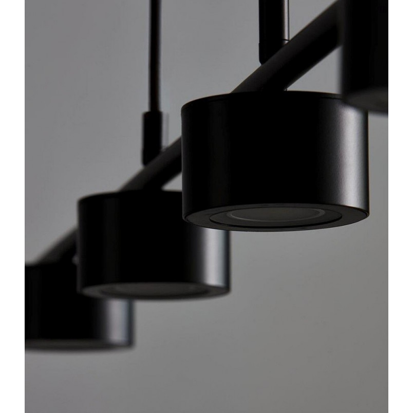 Lampa wisząca podłużna Clyde LED 115 czarny marki Nordlux