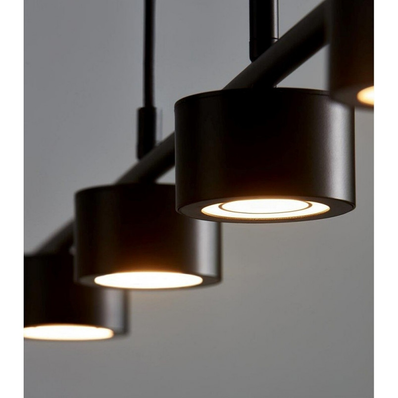 Lampa wisząca podłużna Clyde LED 115 czarny marki Nordlux