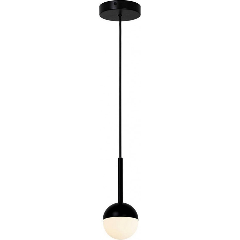 Lampa wisząca szklana kula Contina 10 czarny/opal marki Nordlux