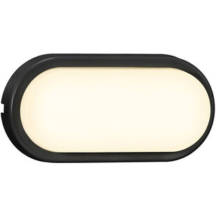 Kinkiet elewacyjny Cuba Bright Oval LED czarny marki Nordlux