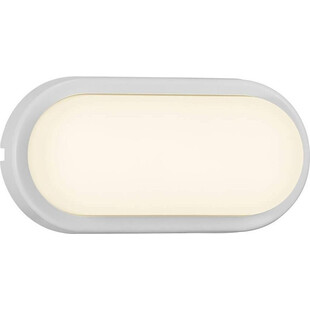 Kinkiet elewacyjny Cuba Bright Oval LED biały marki Nordlux