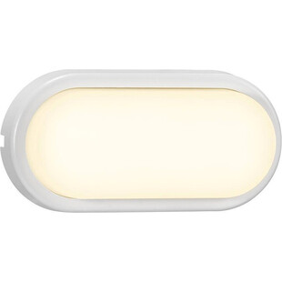 Kinkiet elewacyjny Cuba Bright Oval LED biały marki Nordlux