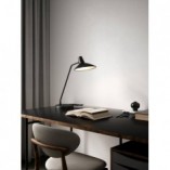 Lampa stołowa loft Darci czarna marki DFTP