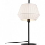 Lampa stołowa z abażurem Dicte biała marki Nordlux