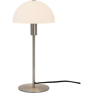 Lampa stołowa szklana Ellen opal/stal szczotkowana marki Nordlux