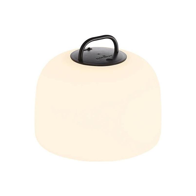 Lampa zewnętrzna wisząca Kettle LED 22 czarna/biała marki Nordlux