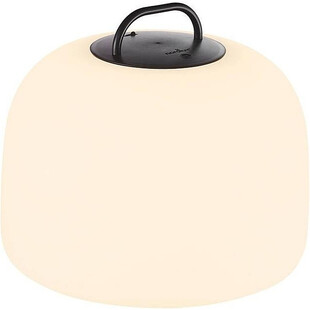 Lampa zewnętrzna wisząca Kettle LED 36 czarna/biała marki Nordlux