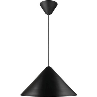 Lampa wisząca stożek Nono 49 czarna marki DFTP