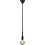 Lampa wisząca żarówka na kablu Paco czarna marki Nordlux