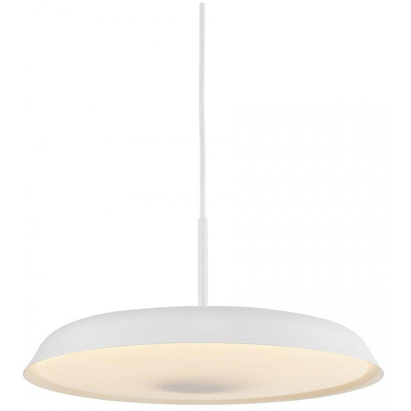Lampa wisząca okrągła Piso LED 36 biała marki Nordlux