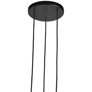 Lampa wiszące tuby Tilo III czarna marki Nordlux