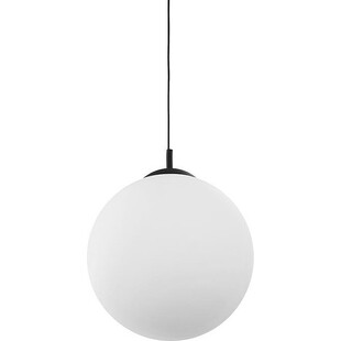 Lampa wisząca szklana kula Maxi 30 biała marki TK Lighting	