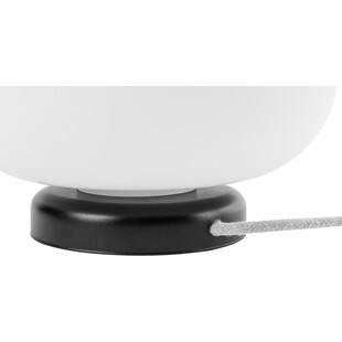 Lampa stołowa szklana Epli 27 biało-czarna marki Ummo