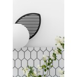 Kinkiet dekoracyjny szklana kula Fyllo biało-czarny marki Ummo