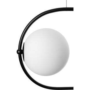 Lampa wisząca szklane kule Koban 50 biało-czarna marki Ummo