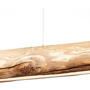 Lampa belka drewniana Odun LED 115cm sosna barwiona Brilliant