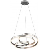 Lampa wisząca nowoczesna Yara LED 60cm nikiel Trio