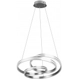 Lampa wisząca nowoczesna Yara LED 60cm nikiel Trio