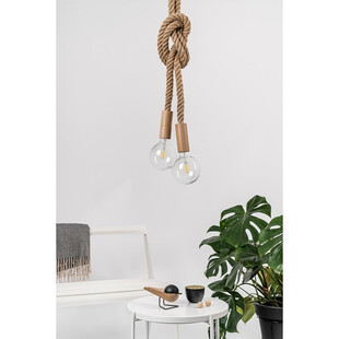 Lampa wiszące żarówki na sznurze Loft Eco Line B II Kolorowe kable